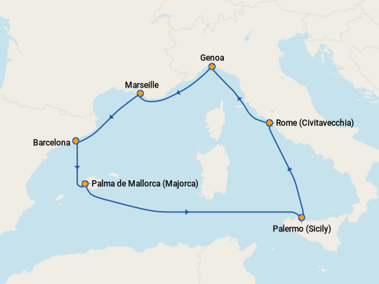 Costa Cruises Costa Toscana - Deck Plans, Reviews & Pictures - Tripadvisor