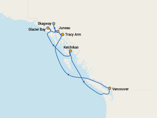 holland america alaska cruise koningsdam